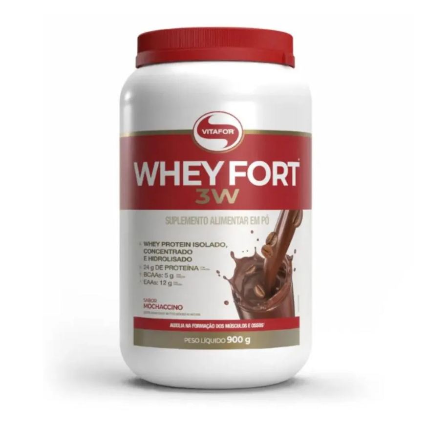 Vitafor Whey Fort 3W 900g Mochaccino