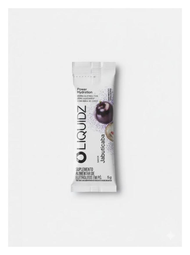 Liquidz Repositor de Eletrólitos Sachê (6g) - Sabor: Jabuticaba (5g)
