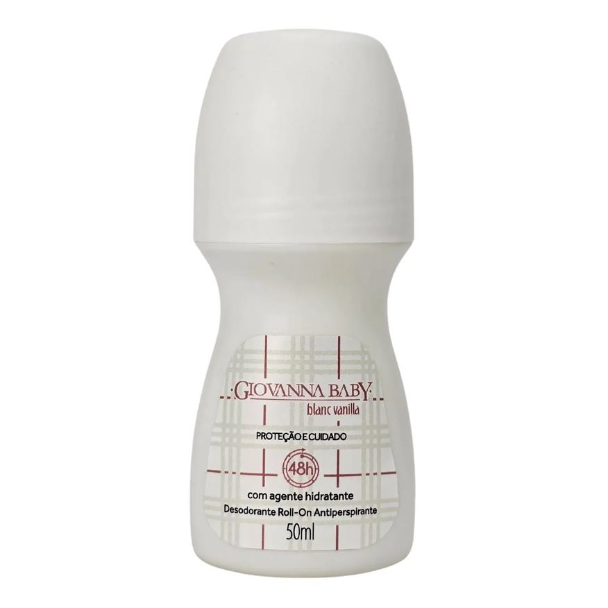 Giovanna Baby Desodorante Roll-On Blanc Vanilla 48H Vegano 50ml