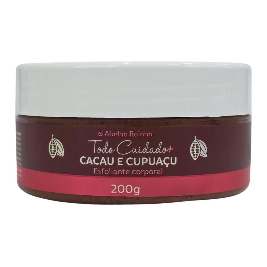 Abelha Rainha Esfoliante Corporal Cacau e Cupuaçu Todo Cuidado Mais 200g