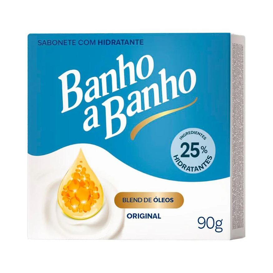 Ypê Sabonete Banho a Banho Hidratante Original 90g
