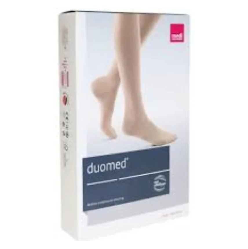 Medi Meia de Compressão 20-30Mmhg 3/4 Panturrilha Duomed Bege - Mediven G