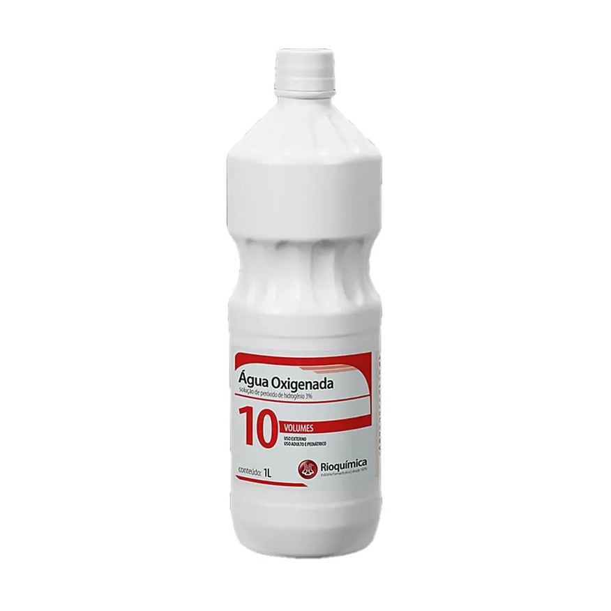 Rioquímica Antisséptico Água Oxigenada 10 Volumes 1L