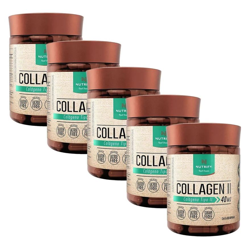Nutrify Kit 5X Collagen Ii - 60 Cápsula