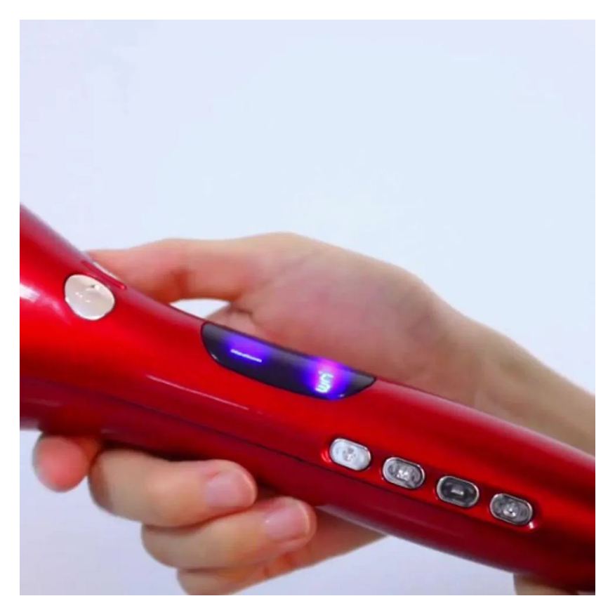 de Modelador Cachos Spin N Curl Ceramic 25W Bivolt Vermelho