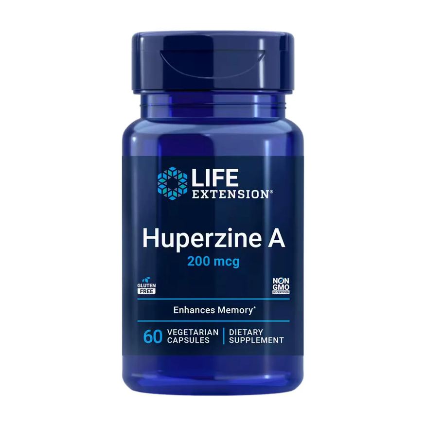 Life Extension Huperzina a 200Mcg 60 Cápsulas