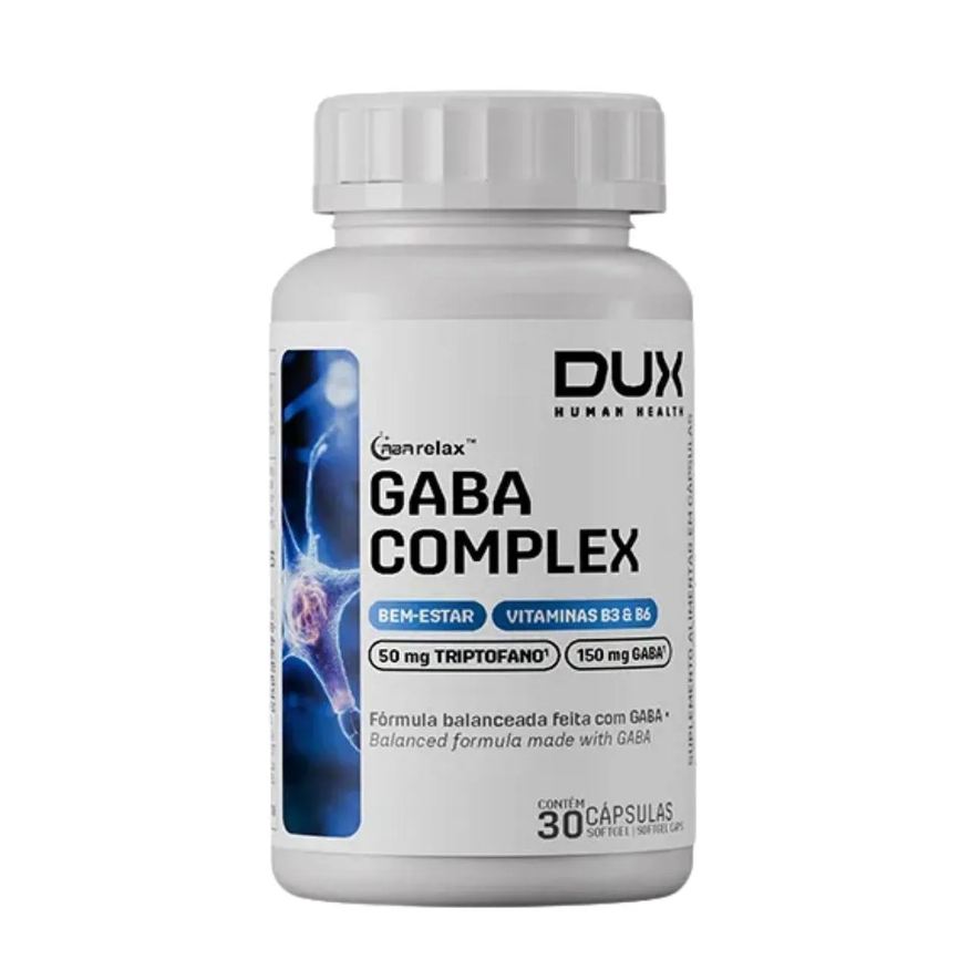 Dux Gaba Complex Relax Triptofan 30 Capsulas Nutrition Neutro