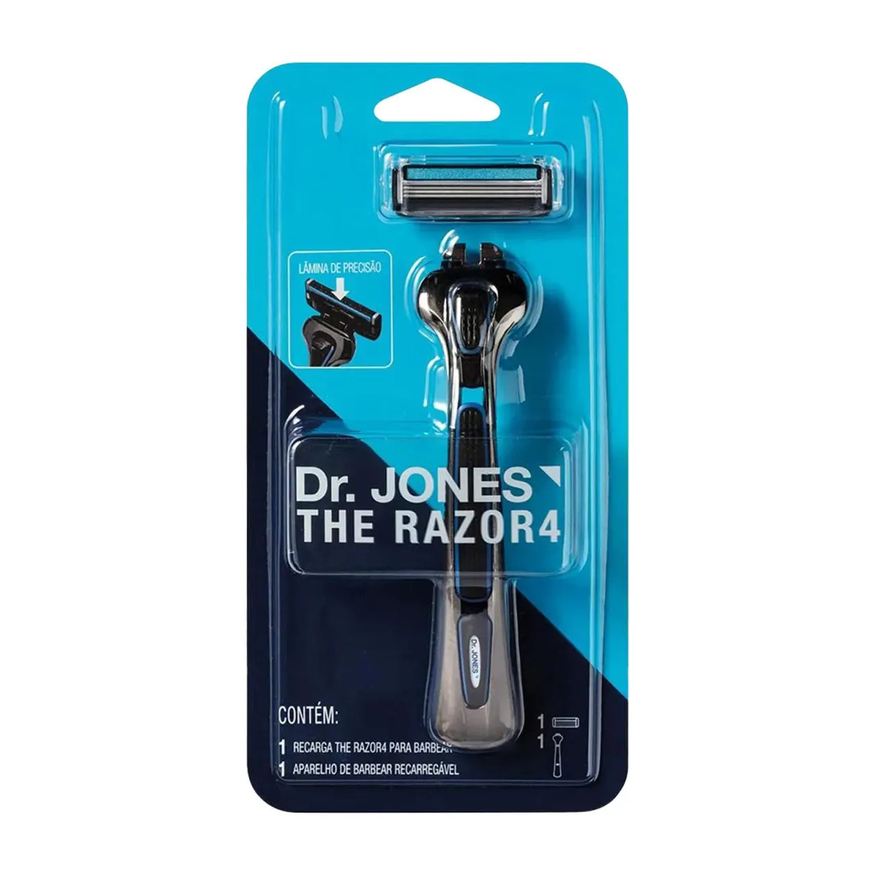 Dr. Jones Dr Jones The Razor 4 Aparelho de Barbear Recarregável