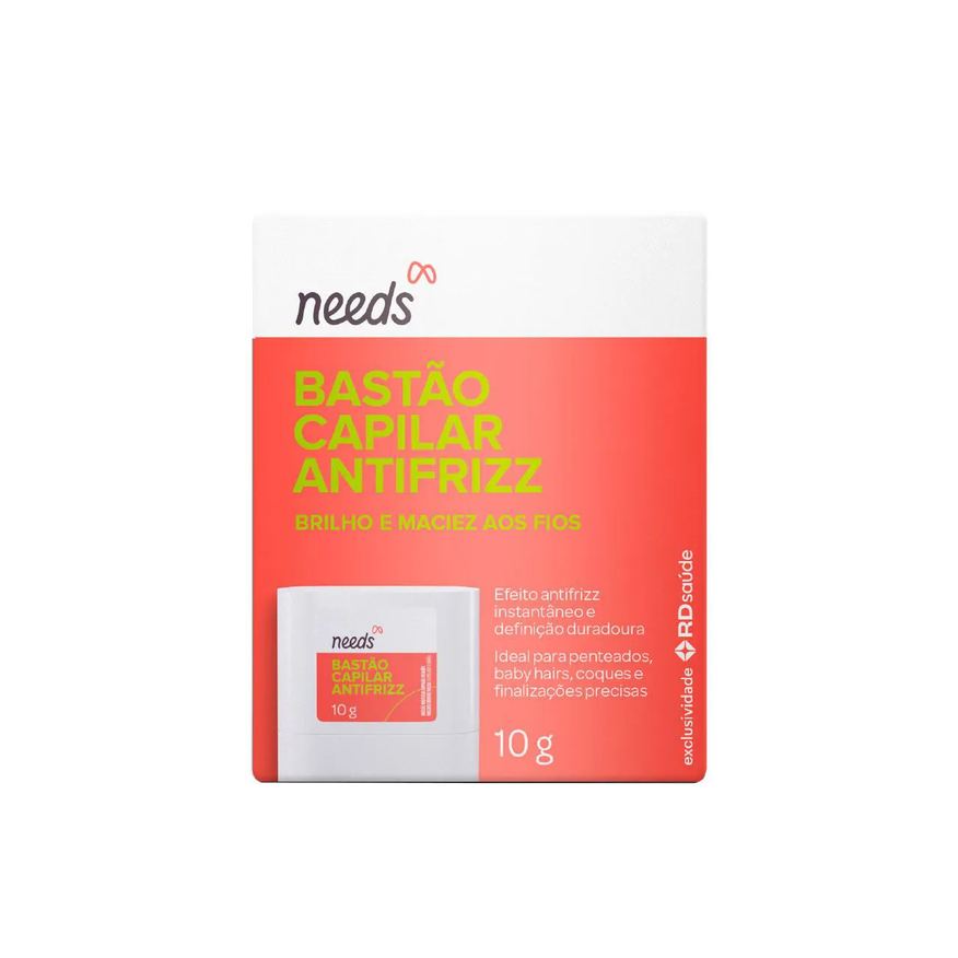 Needs Bastão Capilar Cera Antifrizz 10g
