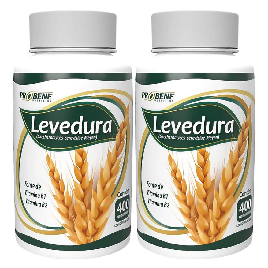 Probene Levedura de Cerveja 500mg 2 x 400 Comprimidos