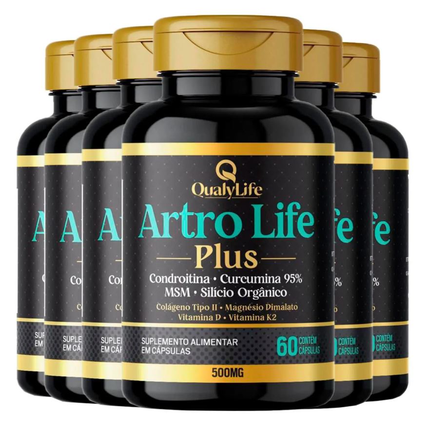 Qualylife Colágeno Tipo 2 Artro Life Plus 6 X 60 cápsulas