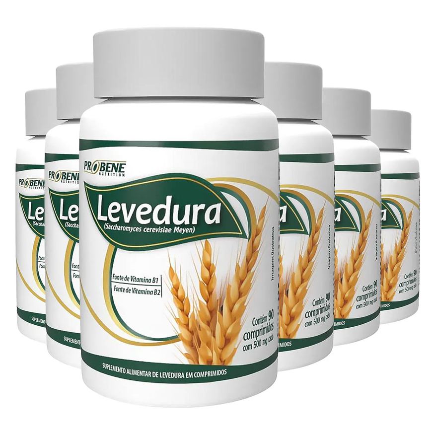 Probene Levedura de Cerveja 500mg 6 X 90 comprimidos