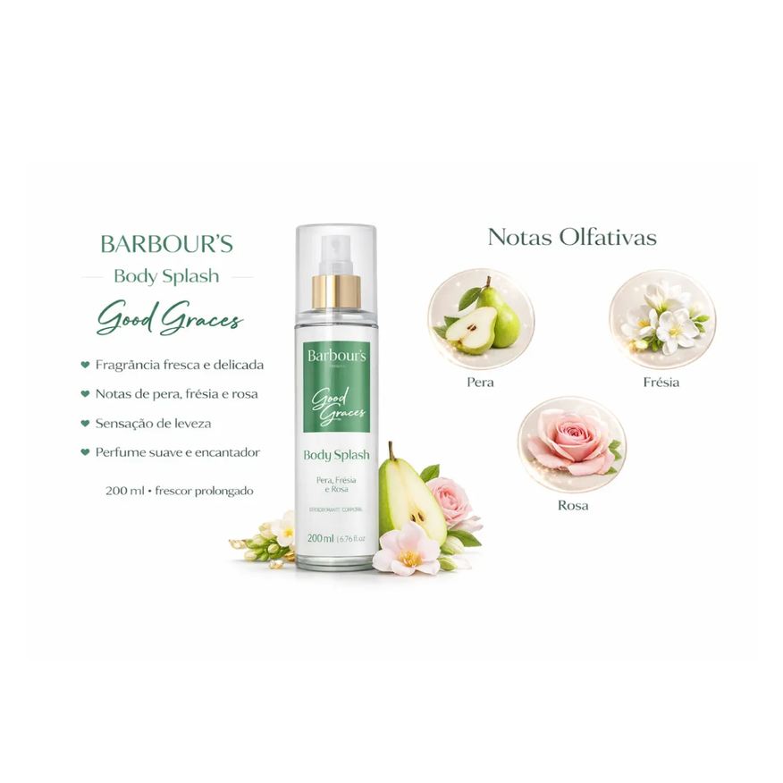 Splash Body Barbous Beauty Good Graces 200ml