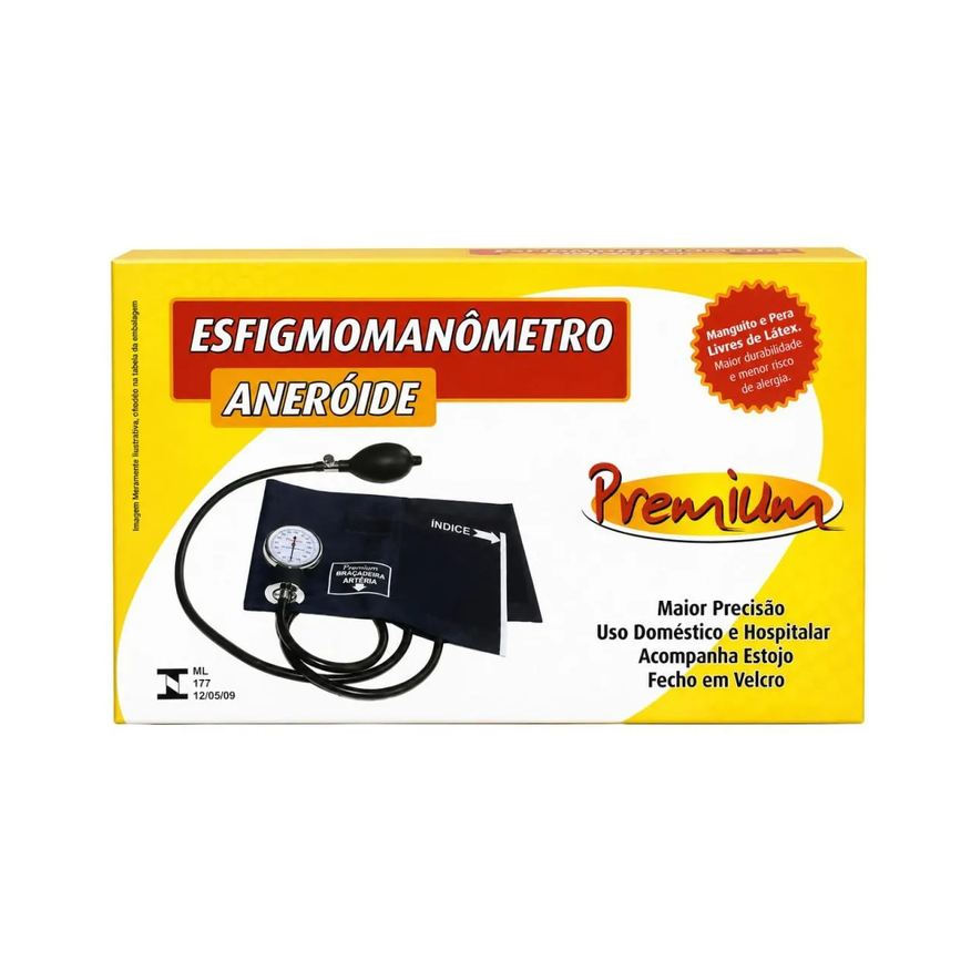 Aparelho Pressão Velcro Aneróide Inf Eshs20In - 1 Unidade