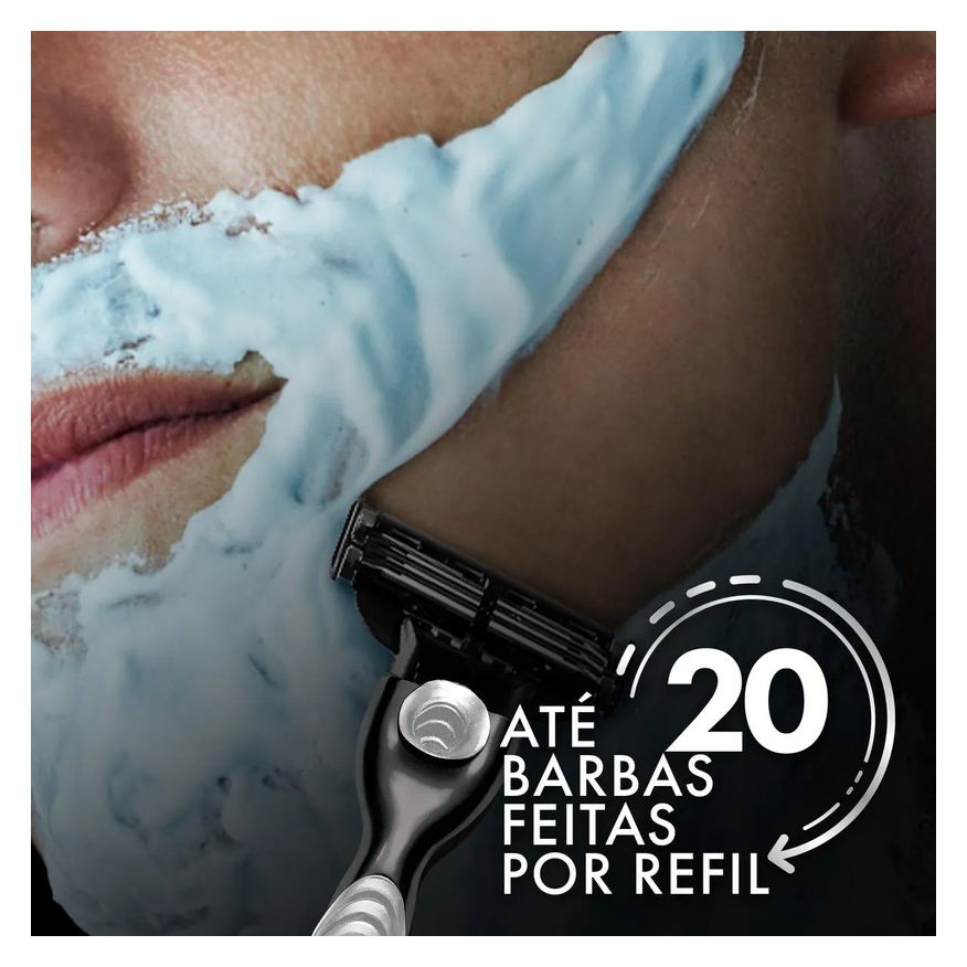 Gillette Carga para Aparelho de Barbear Mach3 com 2 unidades