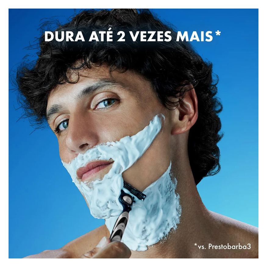 Gillette Carga para Aparelho de Barbear Mach3 com 8 unidades