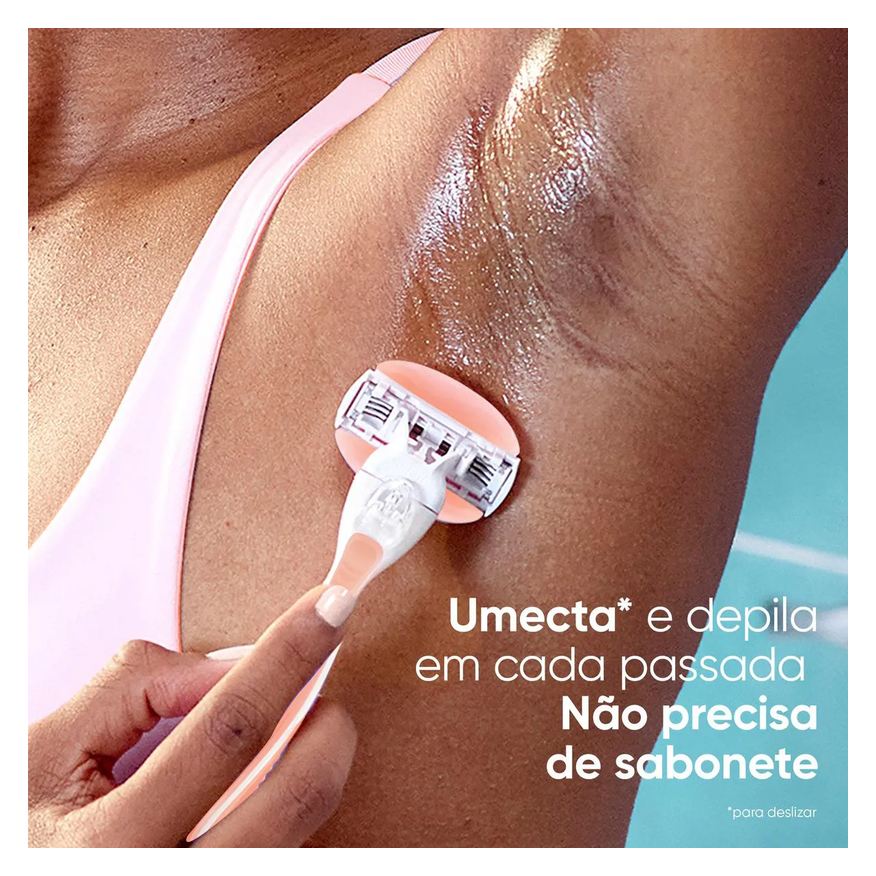 Gillette Carga para Aparelho de Depilar Venus SPA com 4 unidades