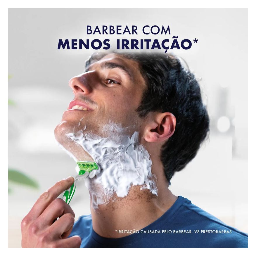 Gillette Carga para Aparelho de Barbear Mach3 Sensitive com 4 unidades