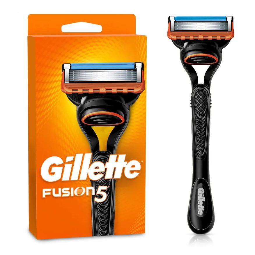 Gillette Aparelho de Barbear Fusion 5 com 1 unidade