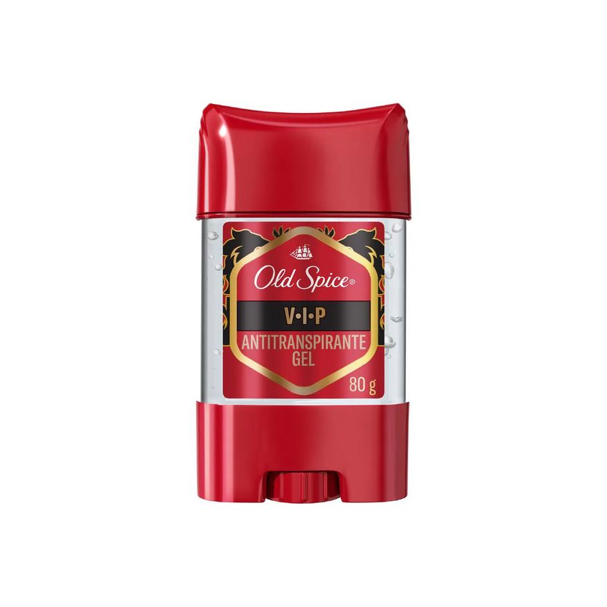 Old Spice Desodorante Antitranspirante Twist Stick Gel V-I-P Masculino 80g