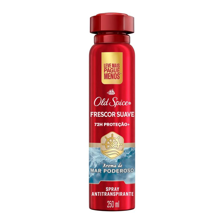 Old Spice Desodorante Antitranspirante Brisa do Mar em Spray 250ml
