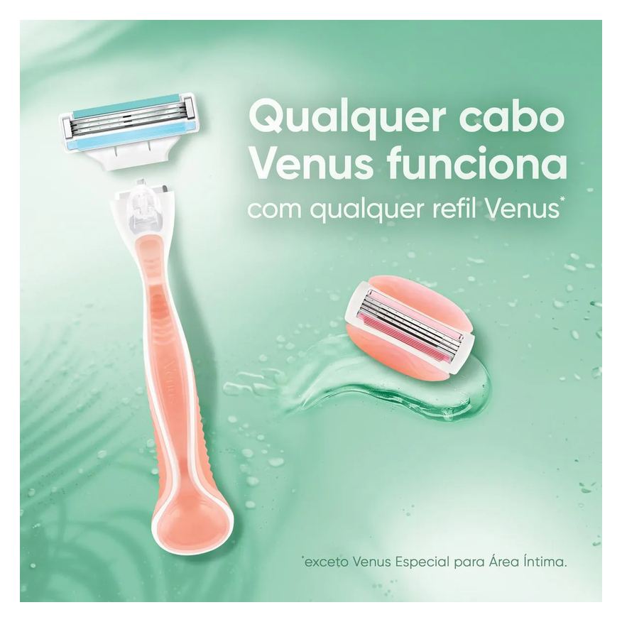 Gillette Carga para Aparelho de Depilar Venus Pele Sensível 8 unidades