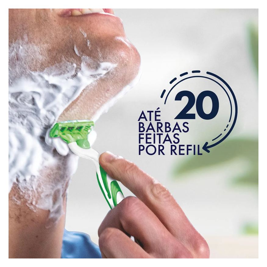 Gillette Carga para Aparelho de Barbear Mach3 Sensitive com 2 unidades
