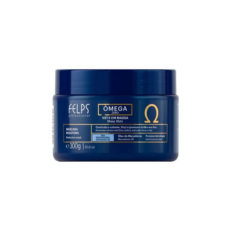 Felps Professional Botox Capilar Felps Omega Zero Redutor de Volume 300g