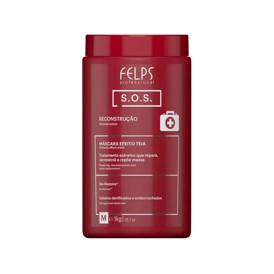 Felps Máscara S.o.s Tratamento de Reconstrução 1000g