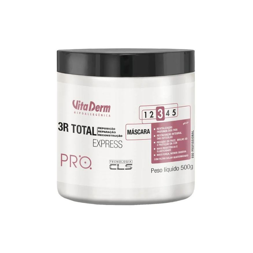 Vita Derm Máscara 3R Total Express 500g