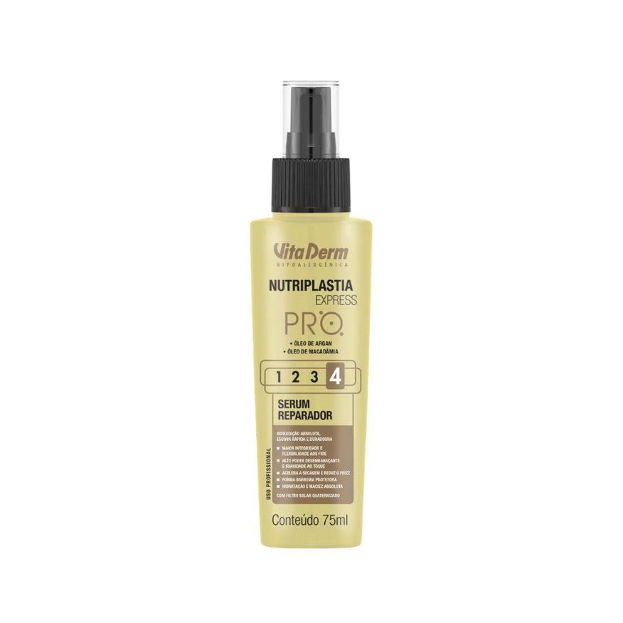 Vita Derm Serum Nutriplastia Express Oleo Reparador de Pontas 75ml