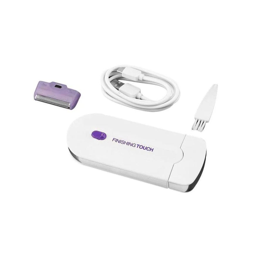 ShopMix Depilador Eletrico Mini Feminino Recarregavel Facial Corporal