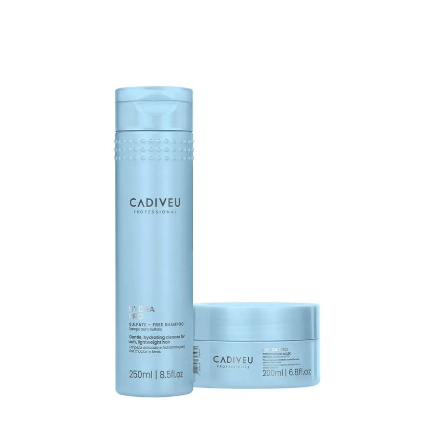 Cadiveu Kit Professional Hydra Pro Shampoo Máscara (2 Produtos)