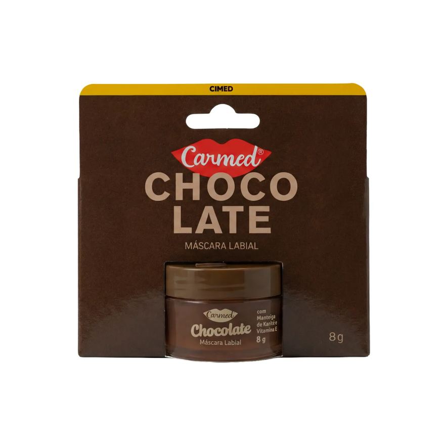 Carmed Máscara Labial Noturna Chocolate 8g