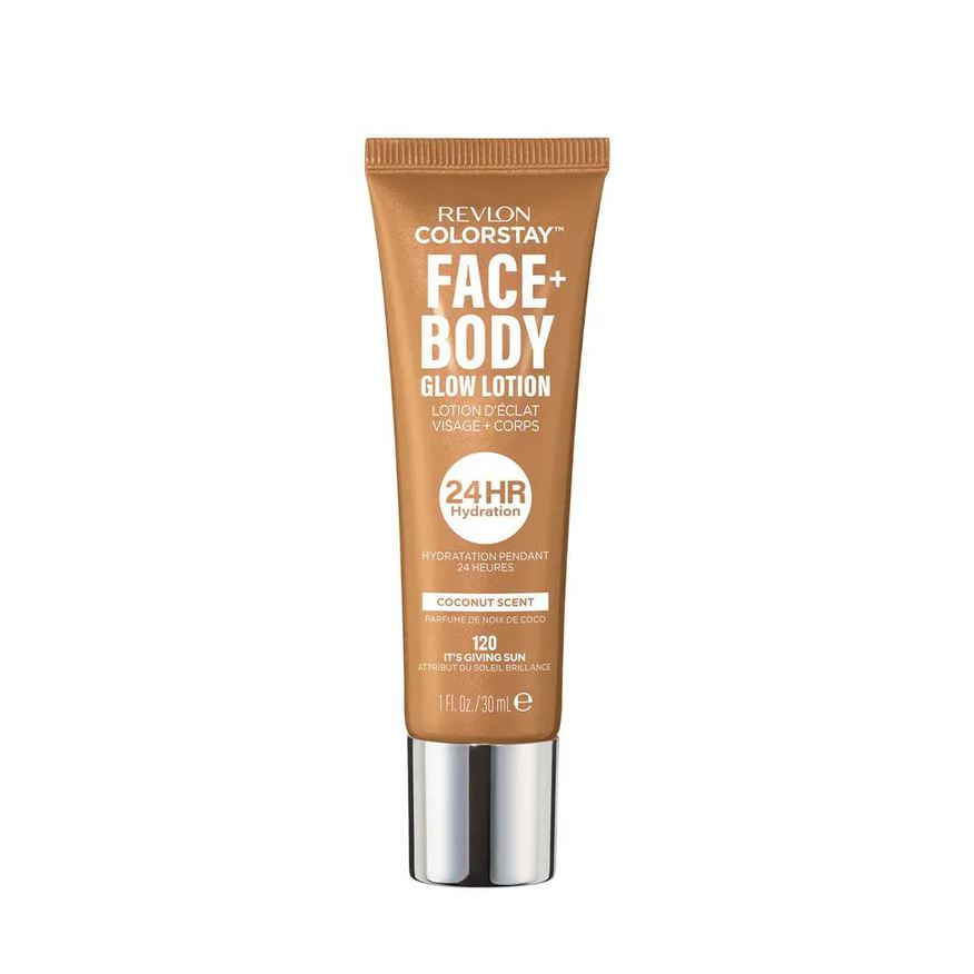 Revlon Colorstay Face + Body Glow Lotion It?S Giving Sun 120 - Iluminador 30ml Bronze Glow