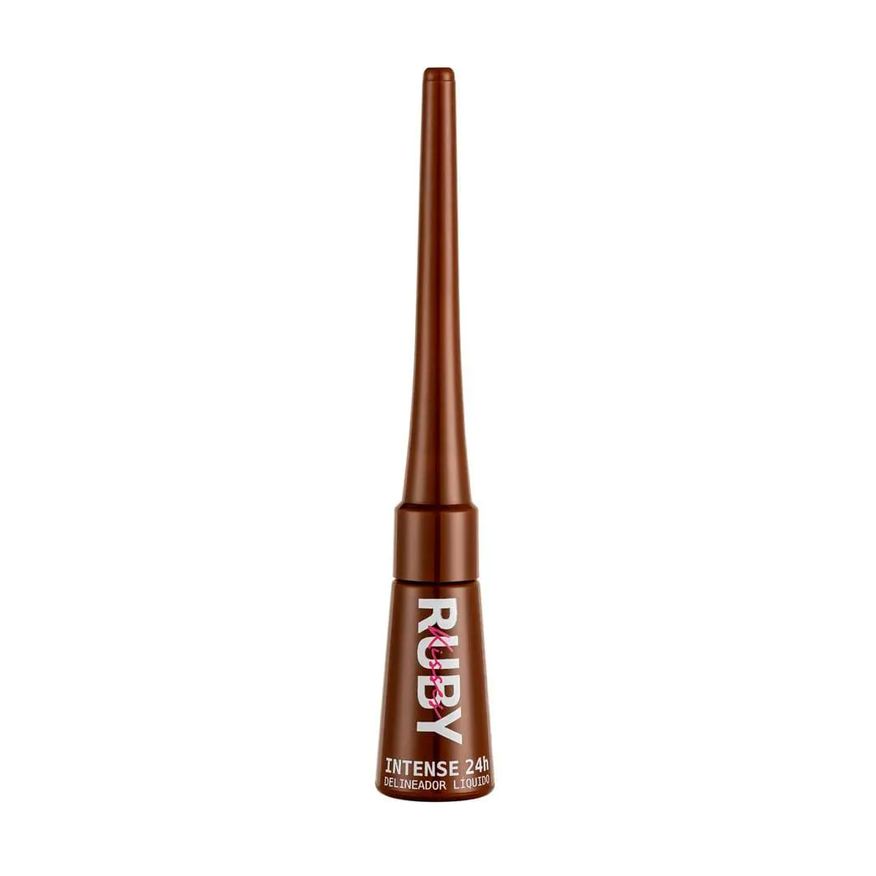 Ruby Kisses Intense 24H - Delineador Líquido Marrom