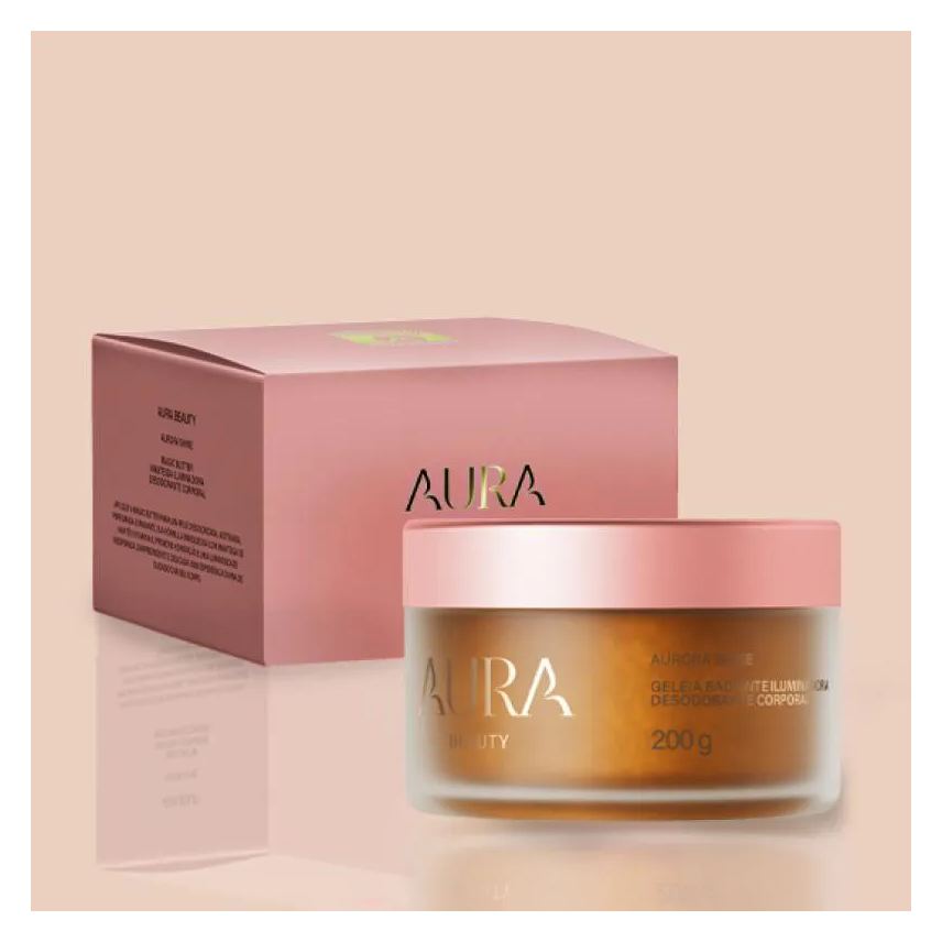 Aura Beauty Aurora Shine - Iluminador Geleia Radiante 200g
