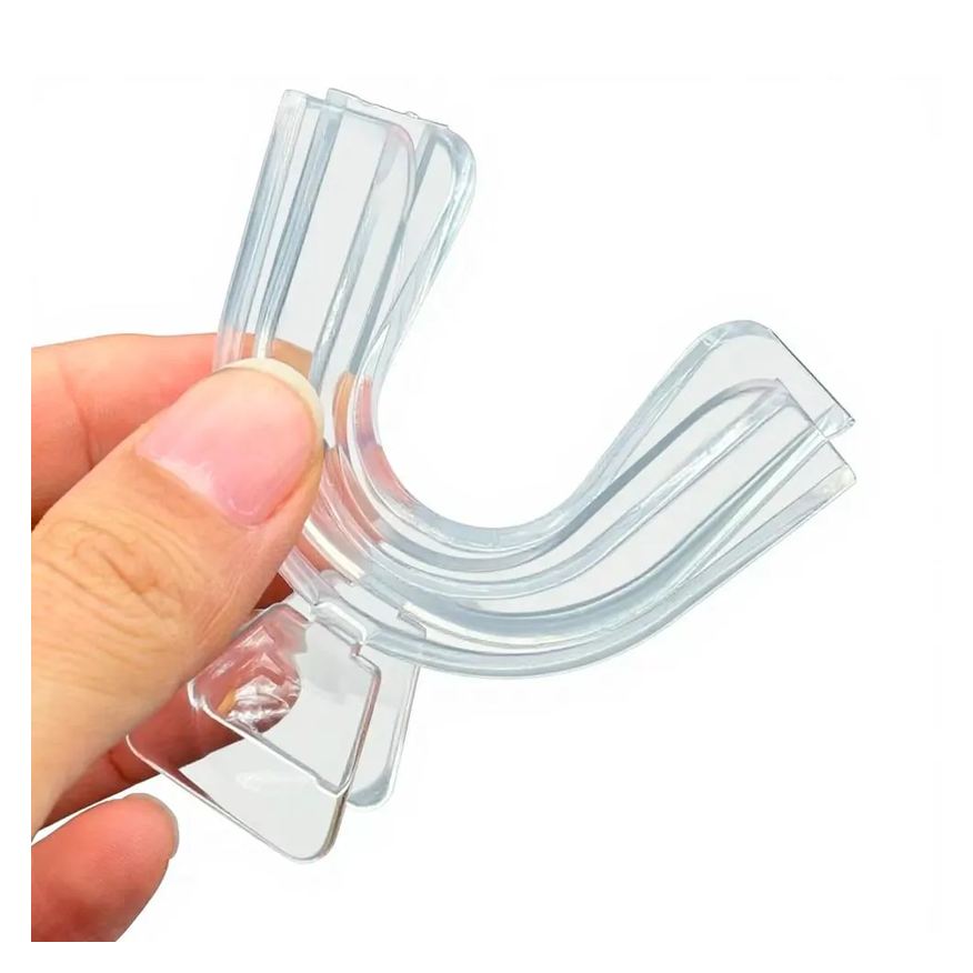 Kit 8 Moldeiras Clareamento Dental Termomoldável Silicone