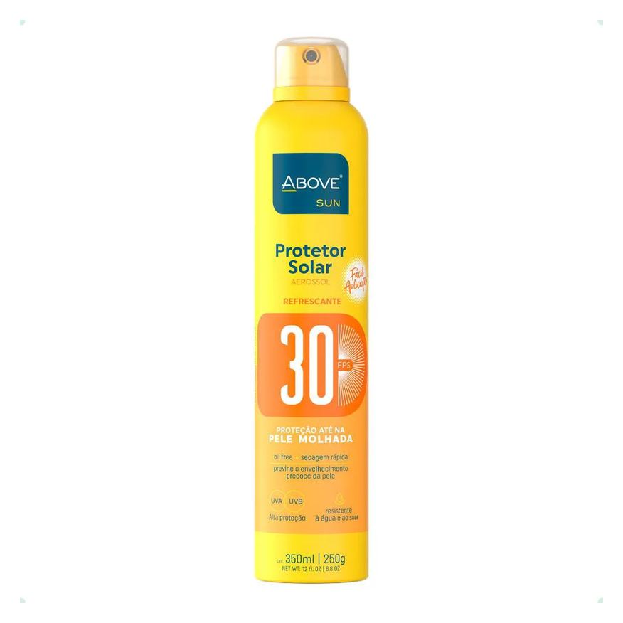 Above Protetor Solar Spray Fps30 Resistente Água Suor 350ml