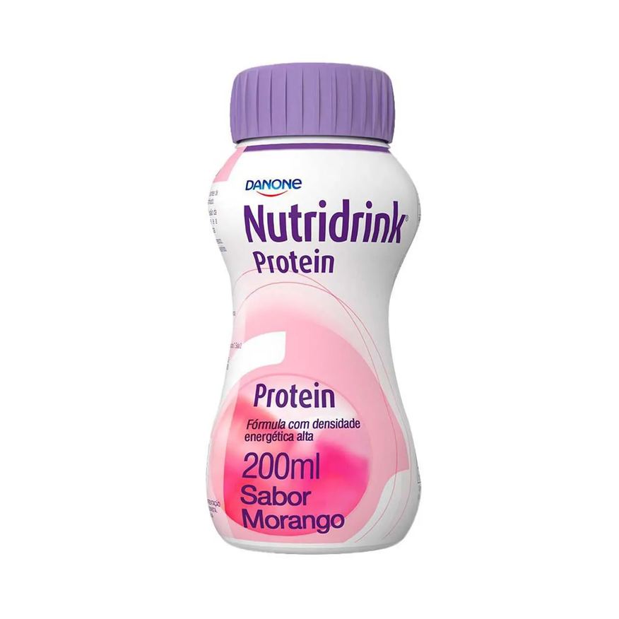 Nutridrink Suplemento Alimentar Protein Morango 200ml