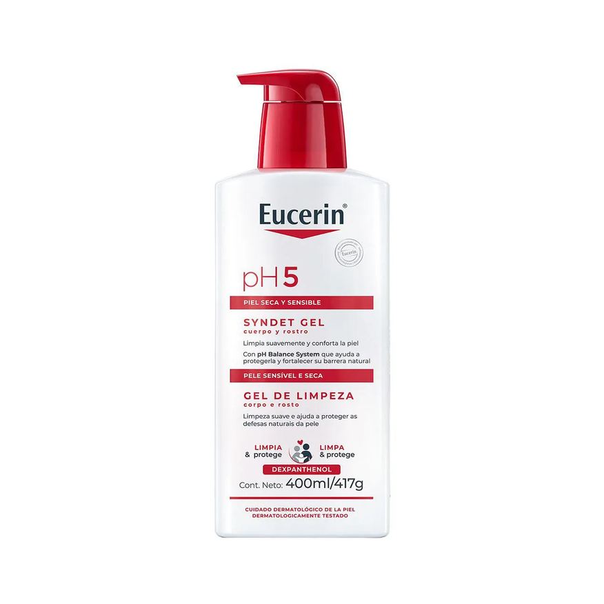 Eucerin Gel de Limpeza Corporal PH5 Pele Seca e Sensivel 400ml