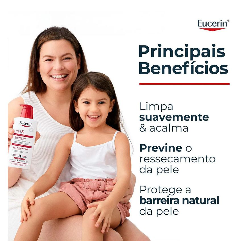 Eucerin Gel de Limpeza Corporal PH5 Pele Seca e Sensivel 400ml