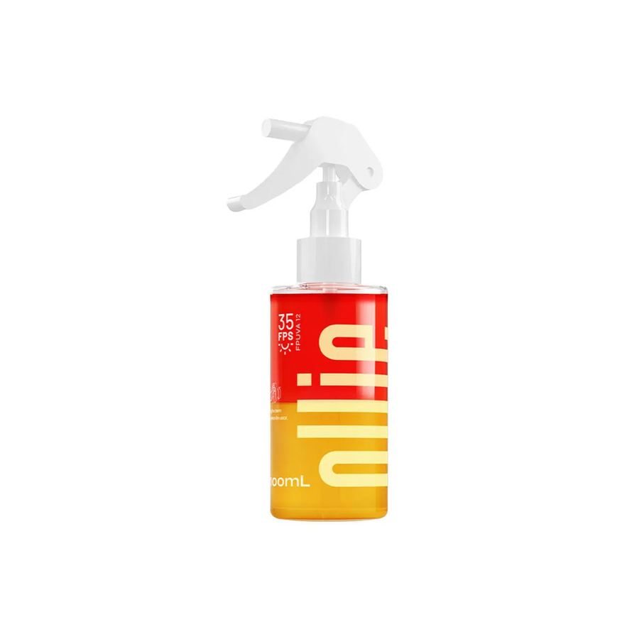 Ollie Protetor Solar Corporal Spray Bifásico FPS 35 FPUVA 12 100ml