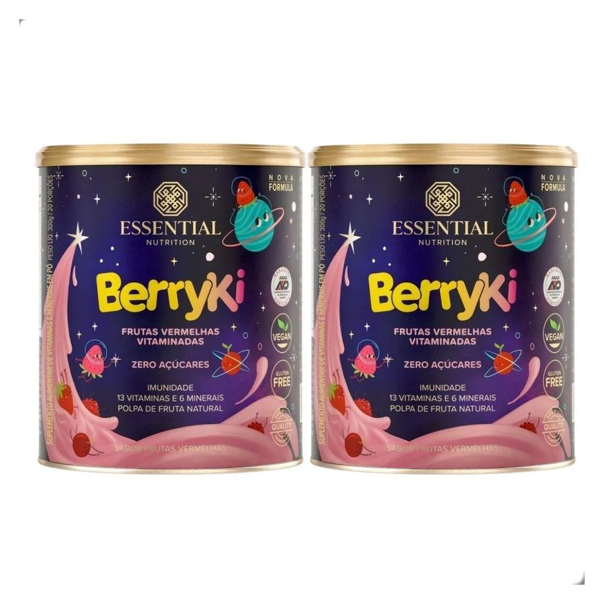 Essential Nutrition Kit 2 Berryki Multivitamínico 300g
