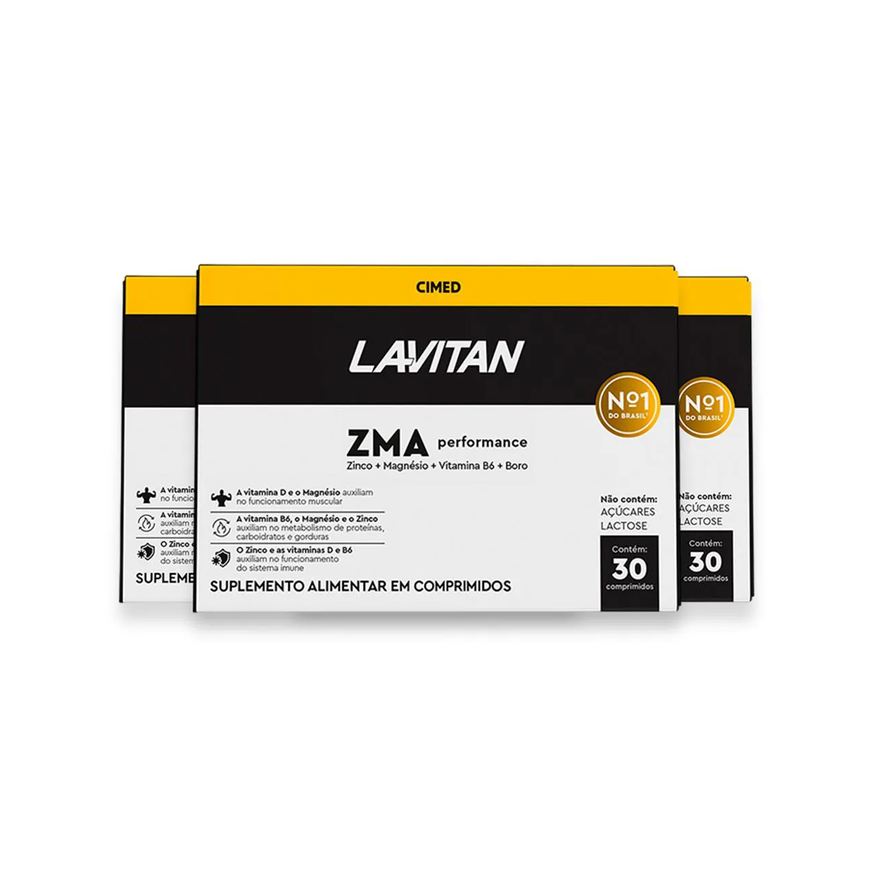 Lavitan Kit 3 Zma Perfomace 30 Comprimidos