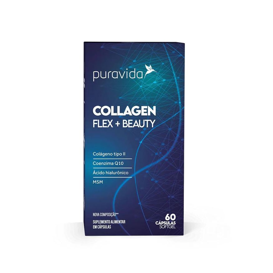 Catarinense Collagen Flex + Beauty - 60 Cápsulas Softgel - Puravida