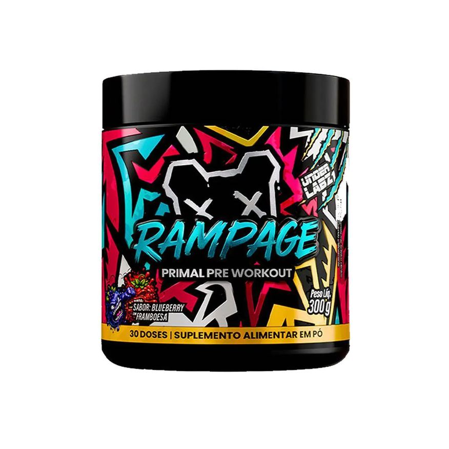 Under Labz Rampage - 300g Blueberry com Framboesa