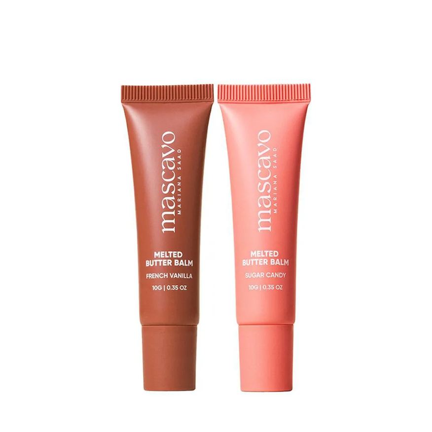 Mascavo Kit Melted Butter Lip Balm 10g - 2 Unidades