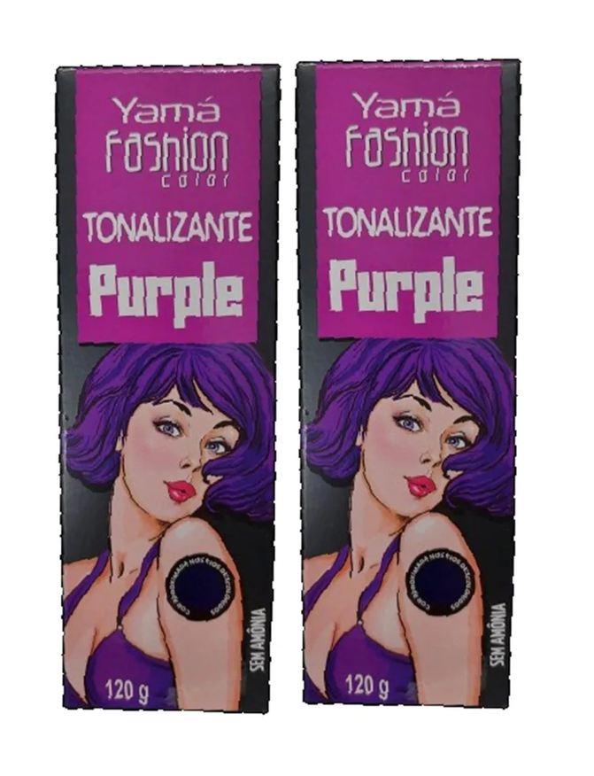 Yamá Kit 2 Tonalizante Purple
