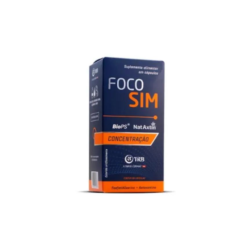 Trb Pharma Suplemento Foco Sim Fosfatidilserina+Astaxantina 30 Cápsulas